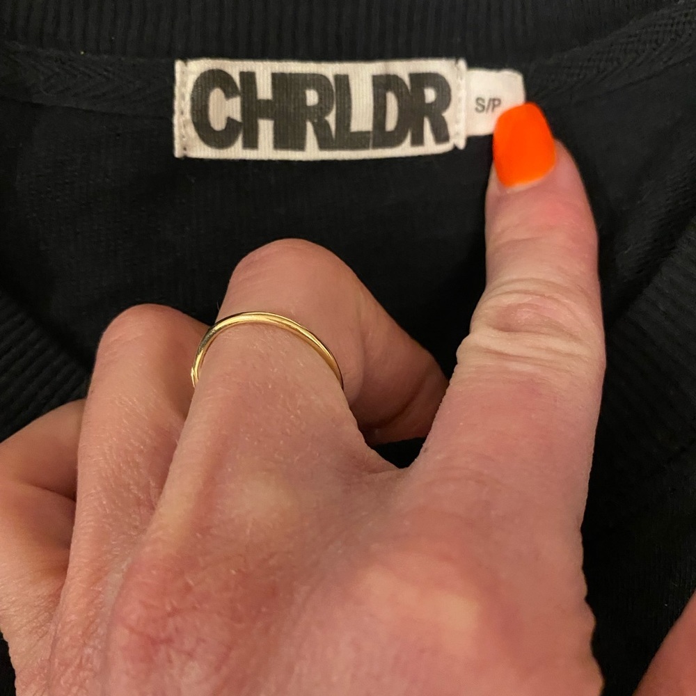 CHRLDR graphic sweatshirt size S - Picture 2 of 3